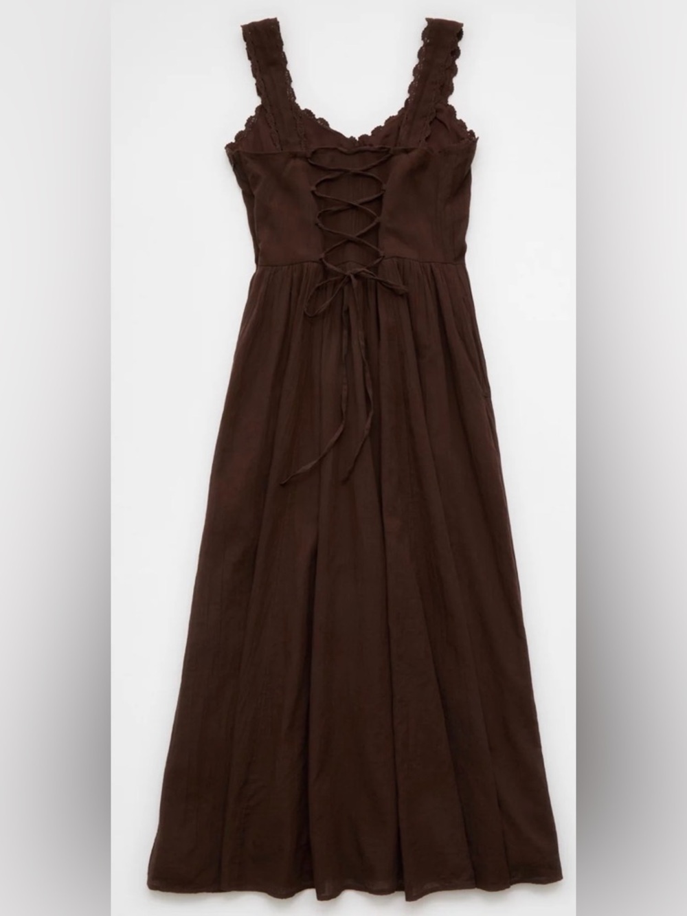 AE Sweetheart Corset Midi Dress - Picture 3 of 6